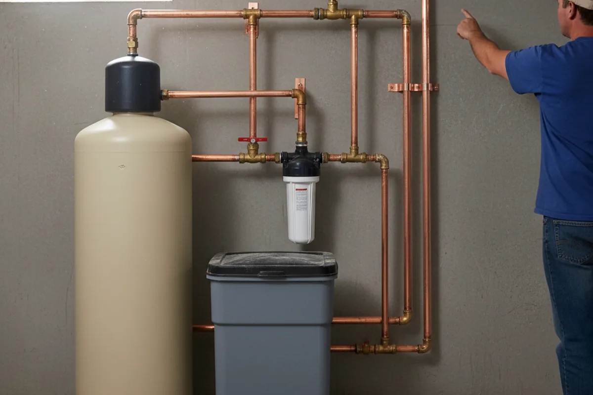 Whole-house water treatment system installed in Askov